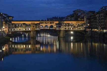 Ponte Vecchio di sera