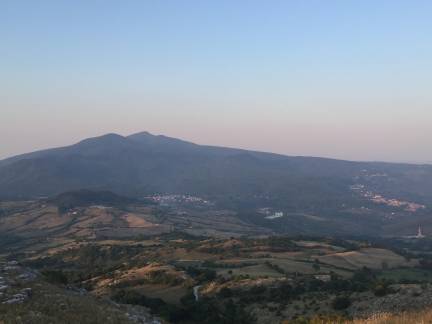 Mount Amiata seen from the Rocca di Radicofani