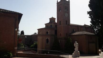 Abbaye de Monteoliveto Maggiore, entre Asciano et Buonconvento