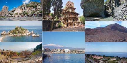 Taormine et Giardini-Naxos